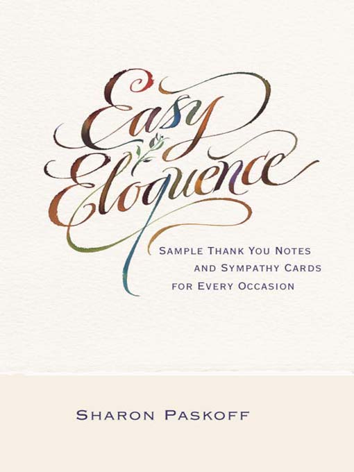 Title details for Easy Eloquence by Sharon Paskoff - Available